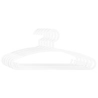 Conjunto de 6 cabides brancos