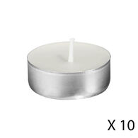 Conjunto de 30 velas tealights jasmim