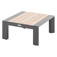 Mesa de centro EVASION cinza escuro 67x67cm,  Mesa de centro EVASION cinza escuro 67x67cm