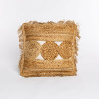 Almofada DIMELO bege em algodão 45x45cm