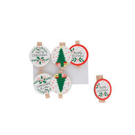 Conjunto de 6 clips com figuras