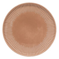 Prato de sobremesa CHLOE castanho 20cm