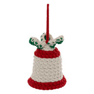 Pendurante sino em crochet 9cm