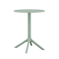 Mesa BARI verde redonda