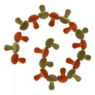 Grinalda cogumelos 180cm,  Grinalda cogumelos 180cm