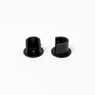 Conjunto 2 suportes mural preto mate