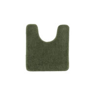 Tapete wc com contorno verde caqui 45x50cm
