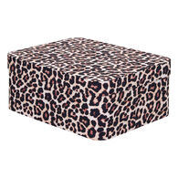 Caixa decorativa leopardo 24x30,5cm