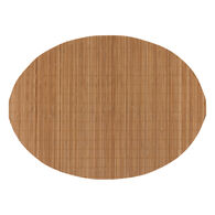 Individual de mesa oval 48x35cm em bambu,  Individual de mesa oval 48x35cm em bambu
