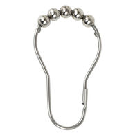 Conjunto de 12 argolas para duche em aço inoxidável,  Conjunto de 12 argolas para duche em aço inoxidável