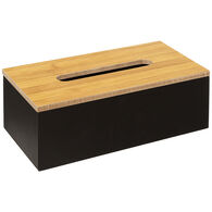 Porta len&ccedil;os MODERN preto em mdf