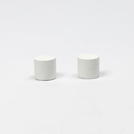 Conjunto 2 terminais BOUCHON branco mate