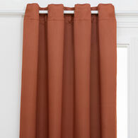 Cortina opaca terracota 140x260cm