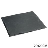 Tabuleiro quadrado em ard&oacute;sia 20x20cm