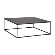Mesa de centro em metal preto GOTA,  Mesa de centro em metal preto GOTA