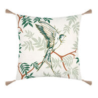 Almofada BOTANYS cru em algod&atilde;o 40x40cm