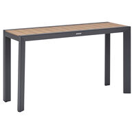 Consola EVASION honey/graphite efeito madeira
