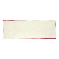 Edred&atilde;o fundo de cama FLEUR DE ROSE verde claro