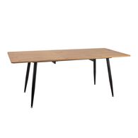 Mesa De Jantar Extens&iacute;vel Em Melamina E Metal