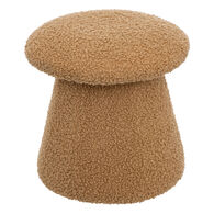 Pufe FERME em forma de cogumelo castanho,  Pufe FERME em forma de cogumelo castanho