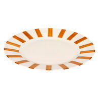 Prato raso CHERI amarelo em porcelana 27cm