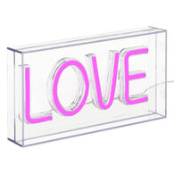 Decora&ccedil;&atilde;o de mural led Neon love