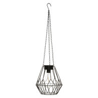 Candeeiro SOLAR suspenso preto