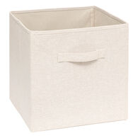 Caixa de arrumação TIDY bege 31x31cm