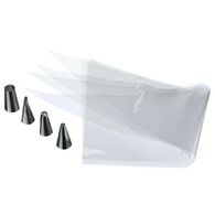 Conjunto 20 bolsas pasteleiro e 4 bicos