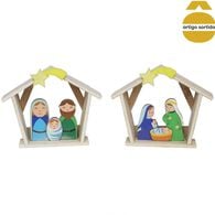 Presépio infantil com cabana 9x12x3cm