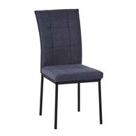 Conjunto de duas cadeiras ARI azul em tecido