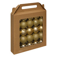 Conjunto de 25 bolas de natal D6cm,  Conjunto de 25 bolas de natal D6cm
