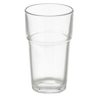 Copo com riscas em vidro 370ml
