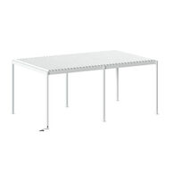 P&eacute;rgola el&eacute;trica &Eacute;VORA branco em alum&iacute;nio
