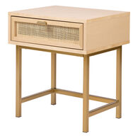 Mesa de cabeceira RAYO bege