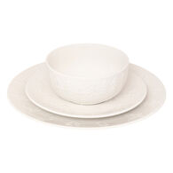 Serviço de mesa com 18 peças em porcelana