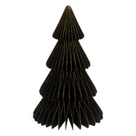 Árvore de natal decorativo preto 30cm