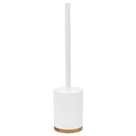 Escova wc NATUREO branco com base em bambu,  Escova wc NATUREO branco com base em bambu