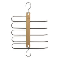 Cabide com 5 divisórias para calças,  Cabide com 5 divisórias para calças