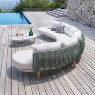 Conjunto de jardim MYLORE argile 6 lugares