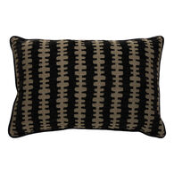 Almofada NYERO preto e dourado 38x58cm