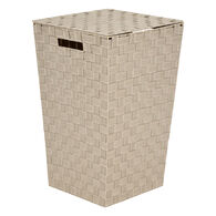 Cesto para roupa wc LISE bege 50l