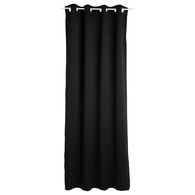 Cortina opaca preta 140x260cm