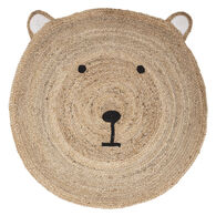 Tapete de urso bege 100cm