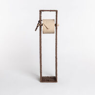 Porta rolos wc castanho em corda