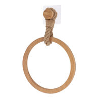 Toalheiro redondo em bambu