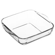 Travessa quadrada de vidro BORCAM 22cm