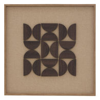 Quadro decorativo NYERO bege 60x60cm