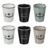 Conjunto de 6 Ch&aacute;venas de Caf&eacute;