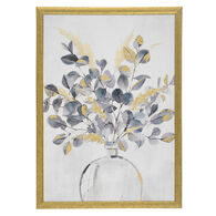 Quadro decorativo flores 70x50cm
